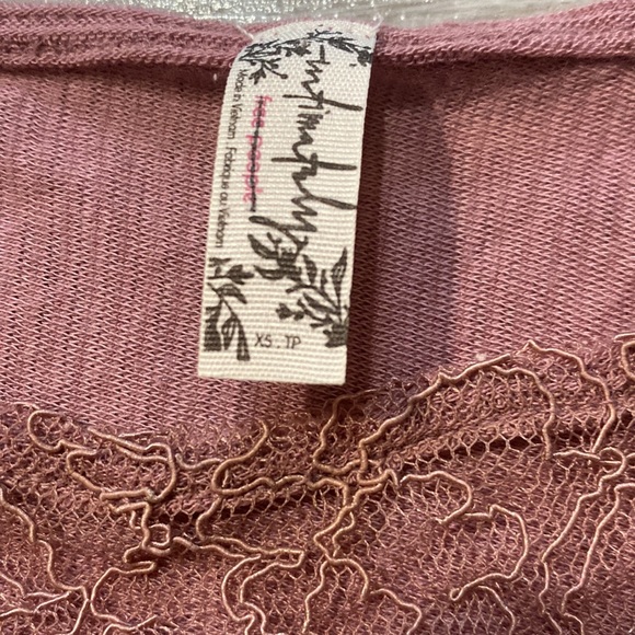 Intimately at free people | Size:XS,dusty rose/dark pink, washed once and NEW - Picture 3 of 7